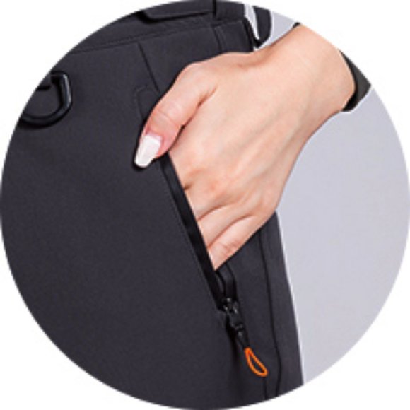 Free Soldier black outdoor softshell hiking pants snow ski fleece sz 36W…New - Picture 8 of 11